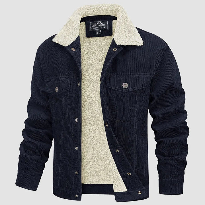 Oscar | Sherpa Lined Corduroy Jacket