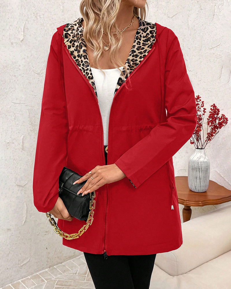 Isabelle | Reversible Hooded Coat