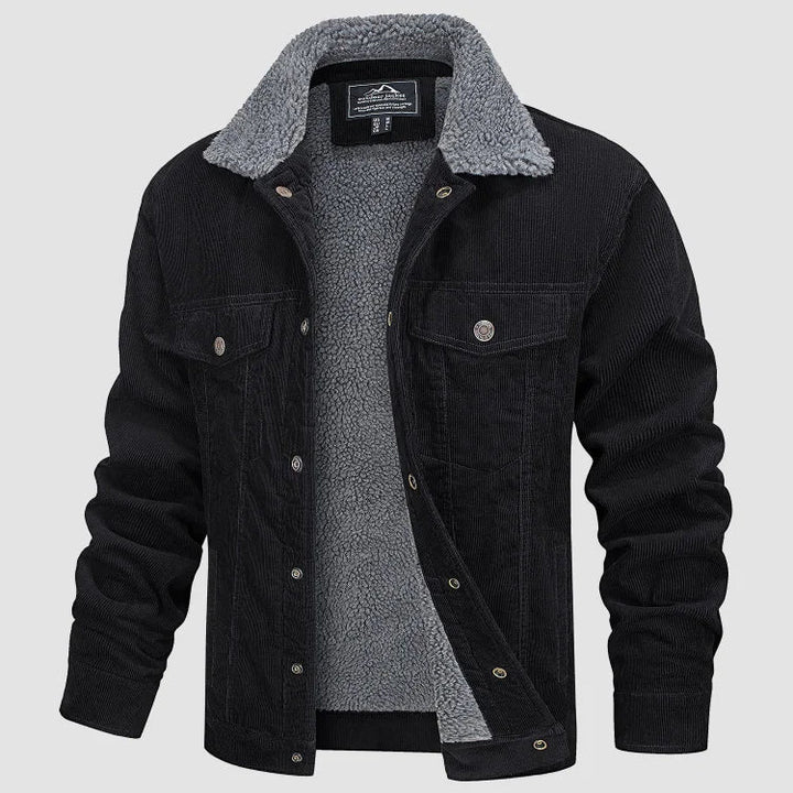 Oscar | Sherpa Lined Corduroy Jacket