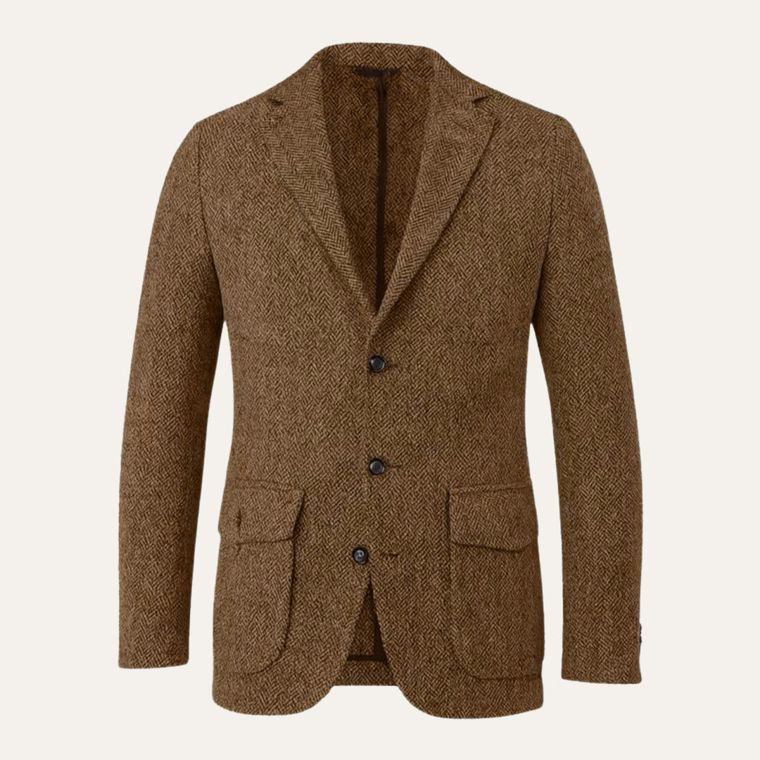 Theodore | Pure Wool Tweed Blazer