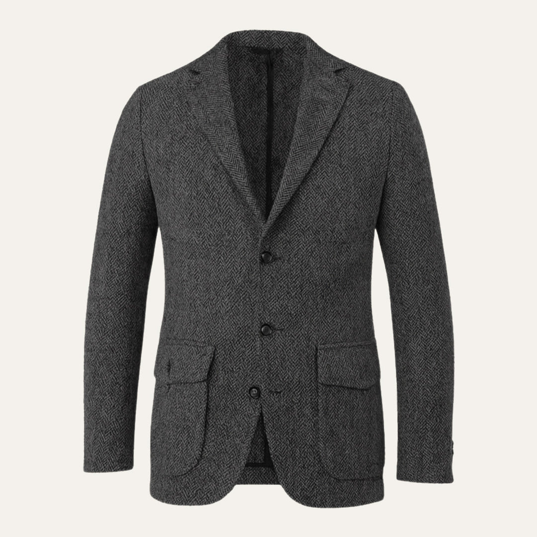 Theodore | Pure Wool Tweed Blazer