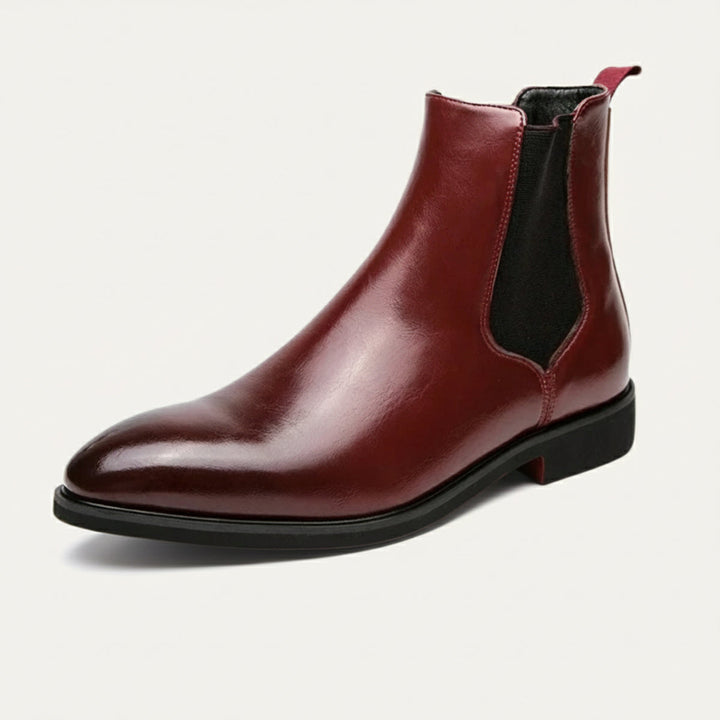 Eugene | Leather Chelsea Ankle Boot