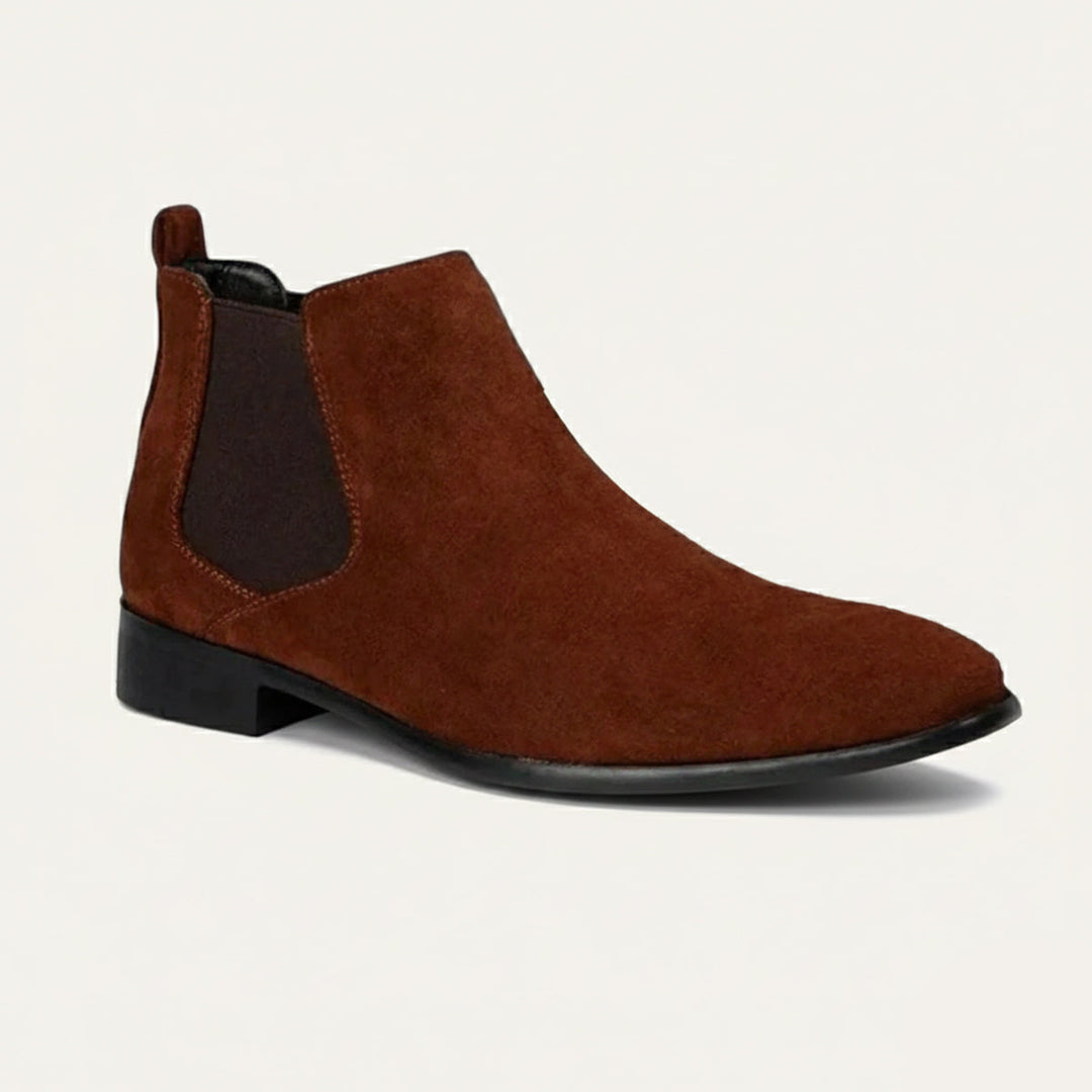 Alcide | Brushed Leather Chelsea Boot