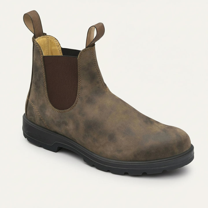 Benoit | Leather Chelsea Boot, Red Sole