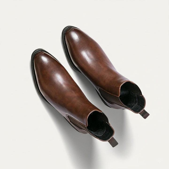 Eugene | Leather Chelsea Ankle Boot