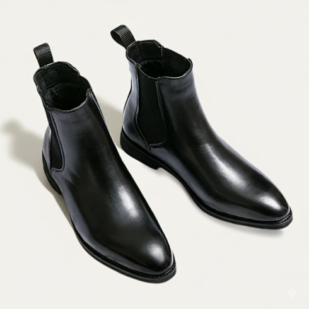 Eugene | Leather Chelsea Ankle Boot