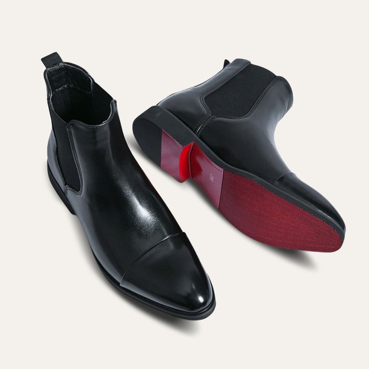 Aurele | Red Sole Chelsea Boot