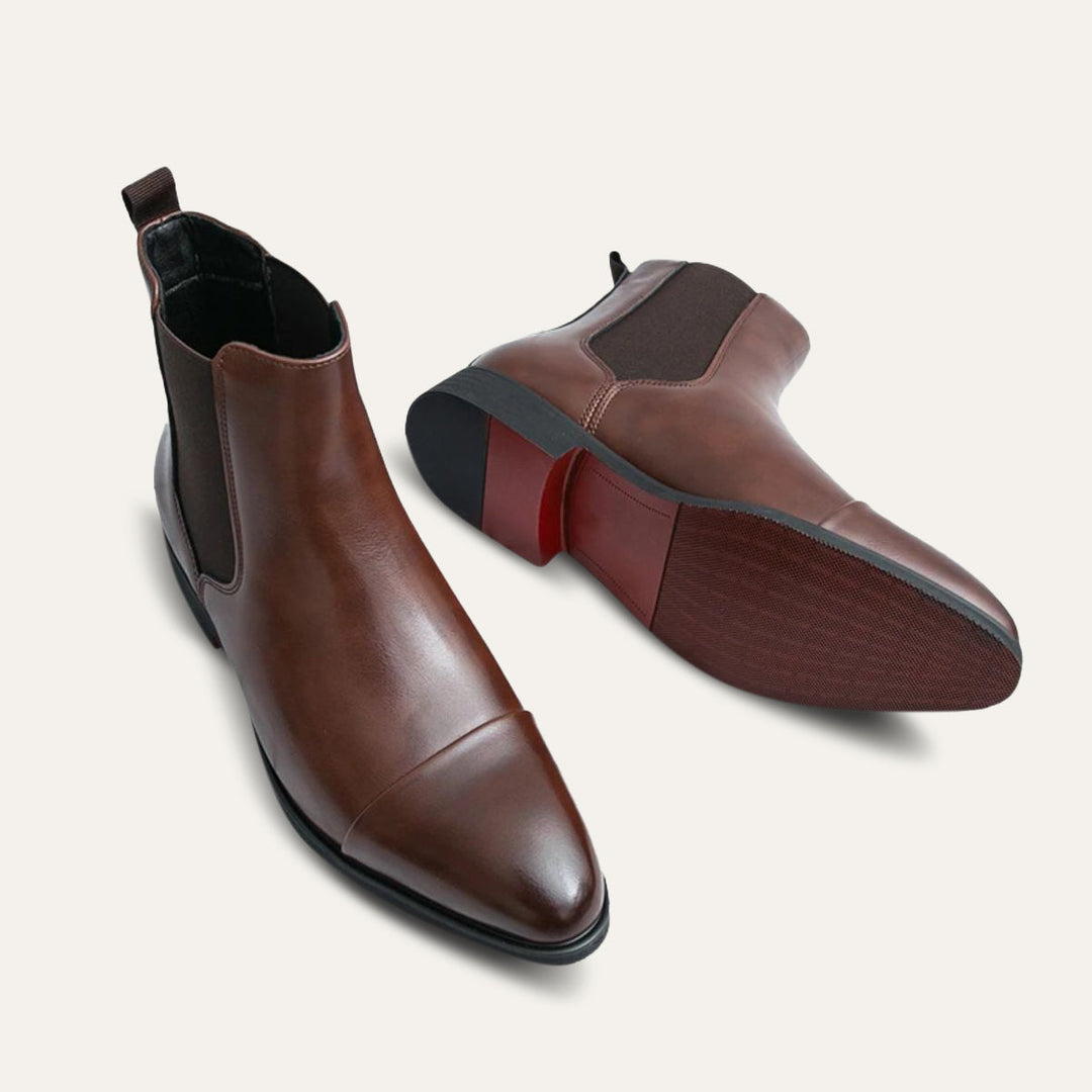 Aurele | Red Sole Chelsea Boot