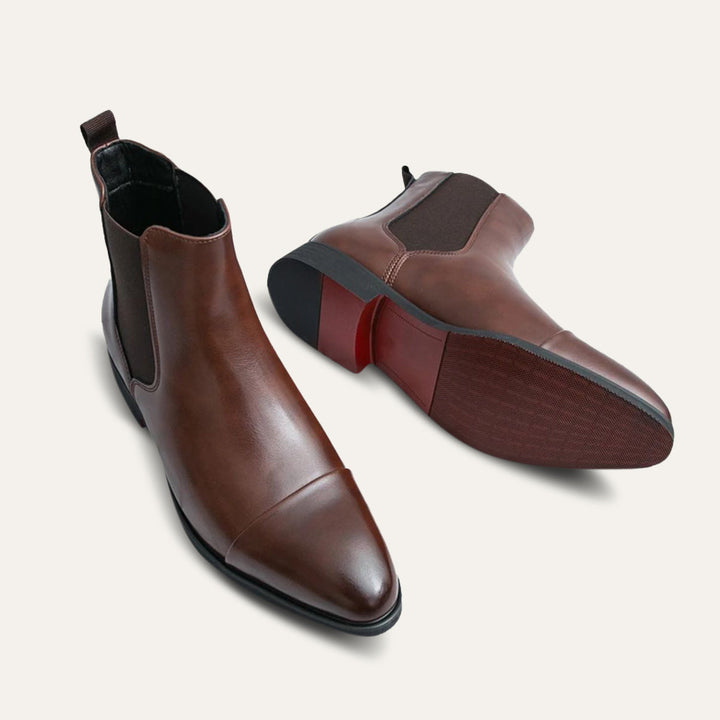 Aurele | Red Sole Chelsea Boot