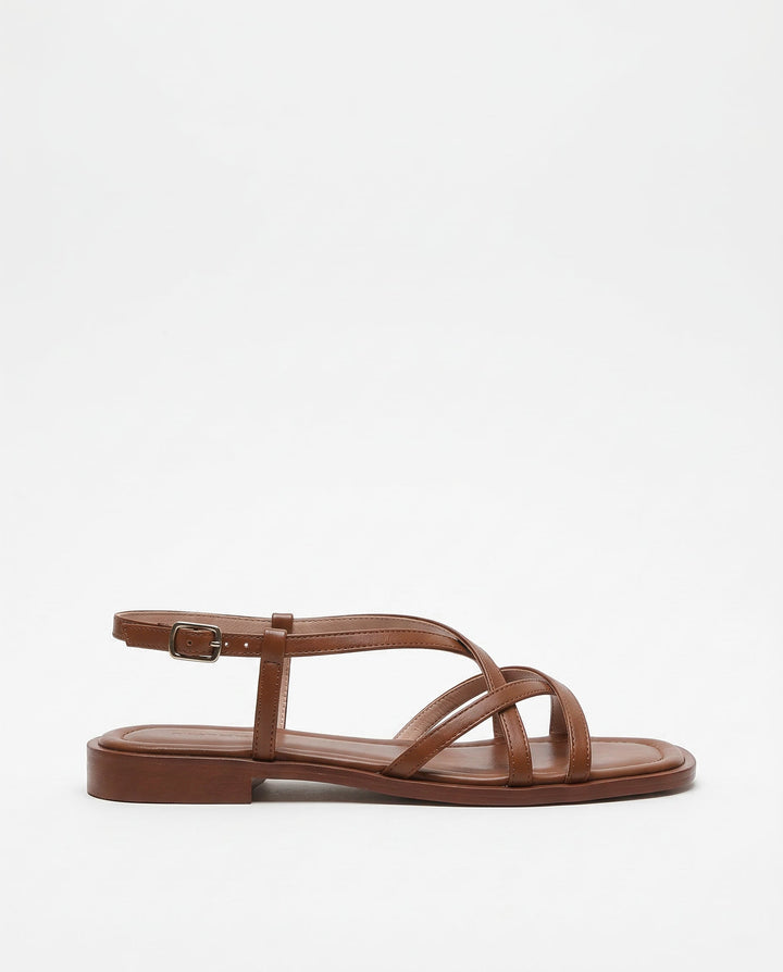 Augustina | Italian Leather Band Sandals