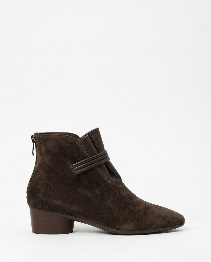 Rosemarie | Cow Suede Pointed Boots