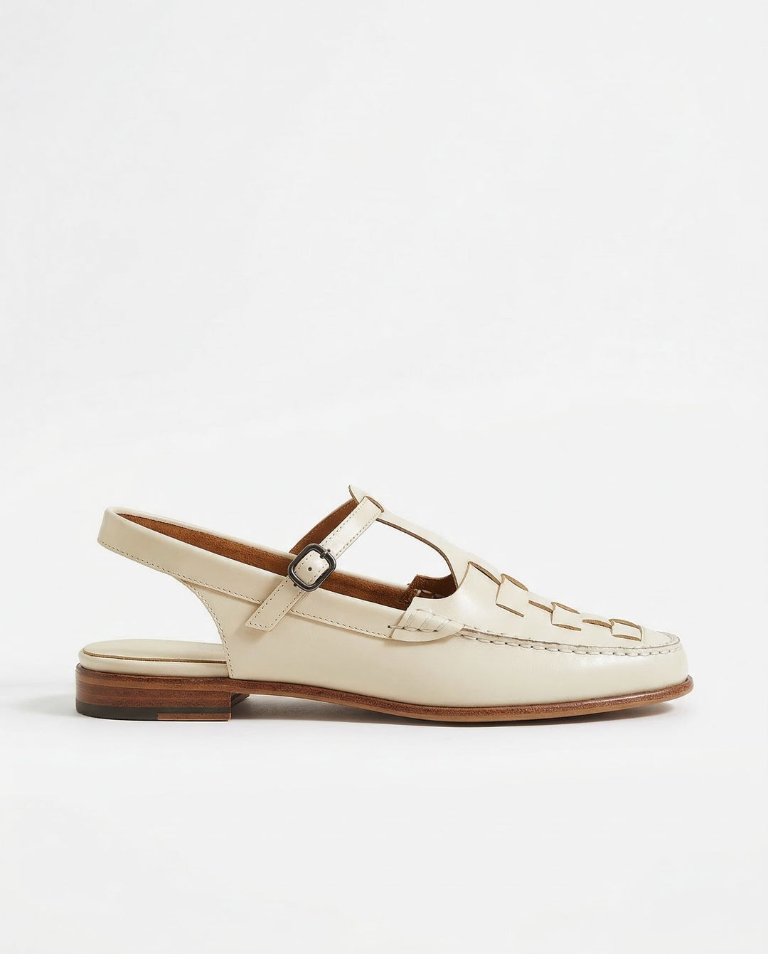 Peggy | Italian Leather Slingback Sandals