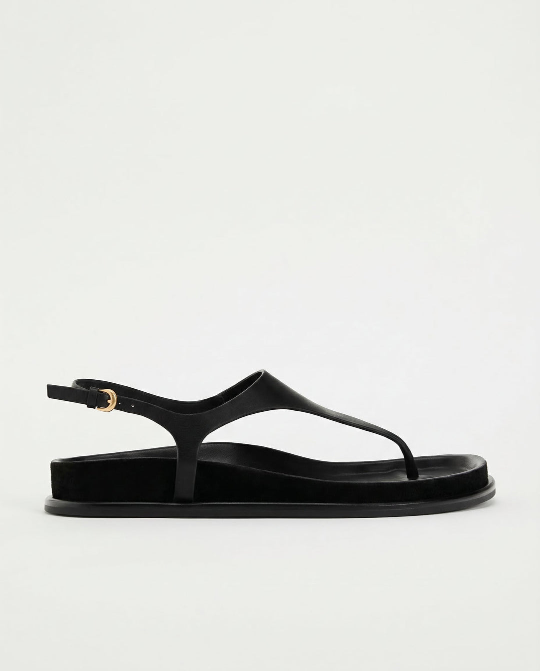 Eudora | Metal Trim Ankle Strap Flats