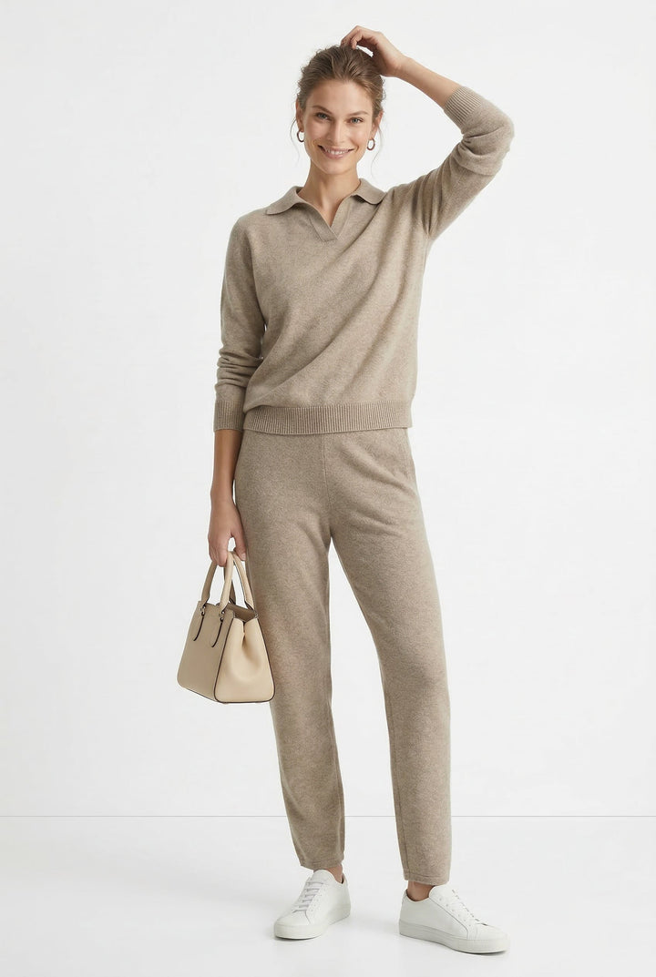 Charline | Cashmere Blend Knit Two Piece