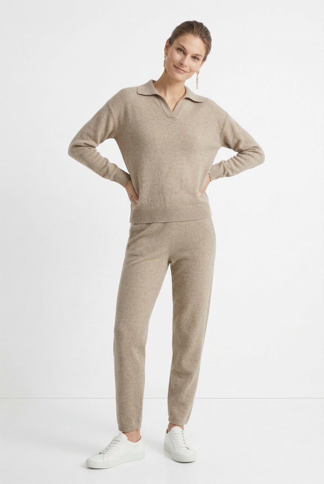 Charline | Cashmere Blend Knit Two Piece