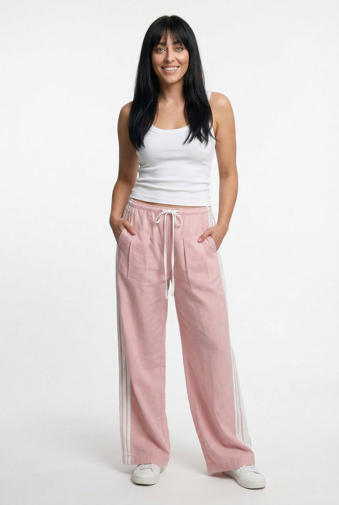 Josephte | Brushed Cotton Tapered Joggers