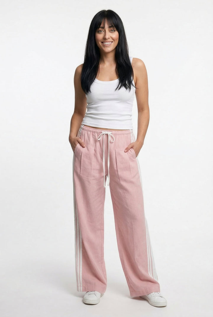 Josephte | Brushed Cotton Tapered Joggers