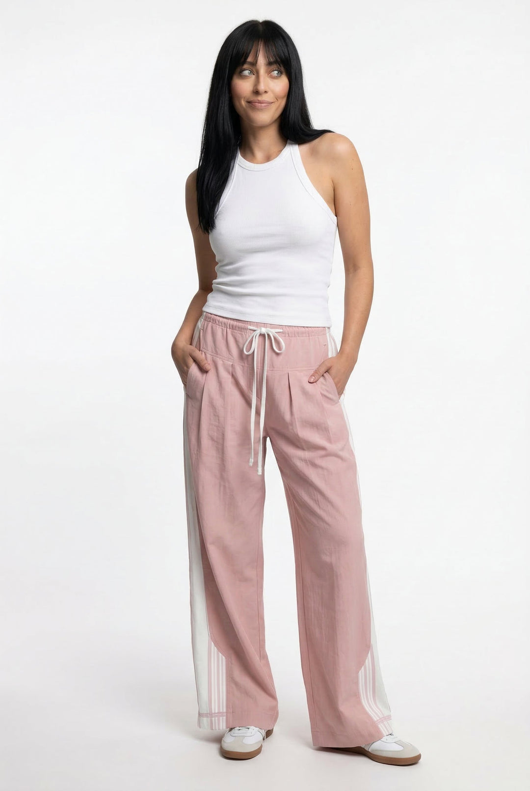 Josephte | Brushed Cotton Tapered Joggers