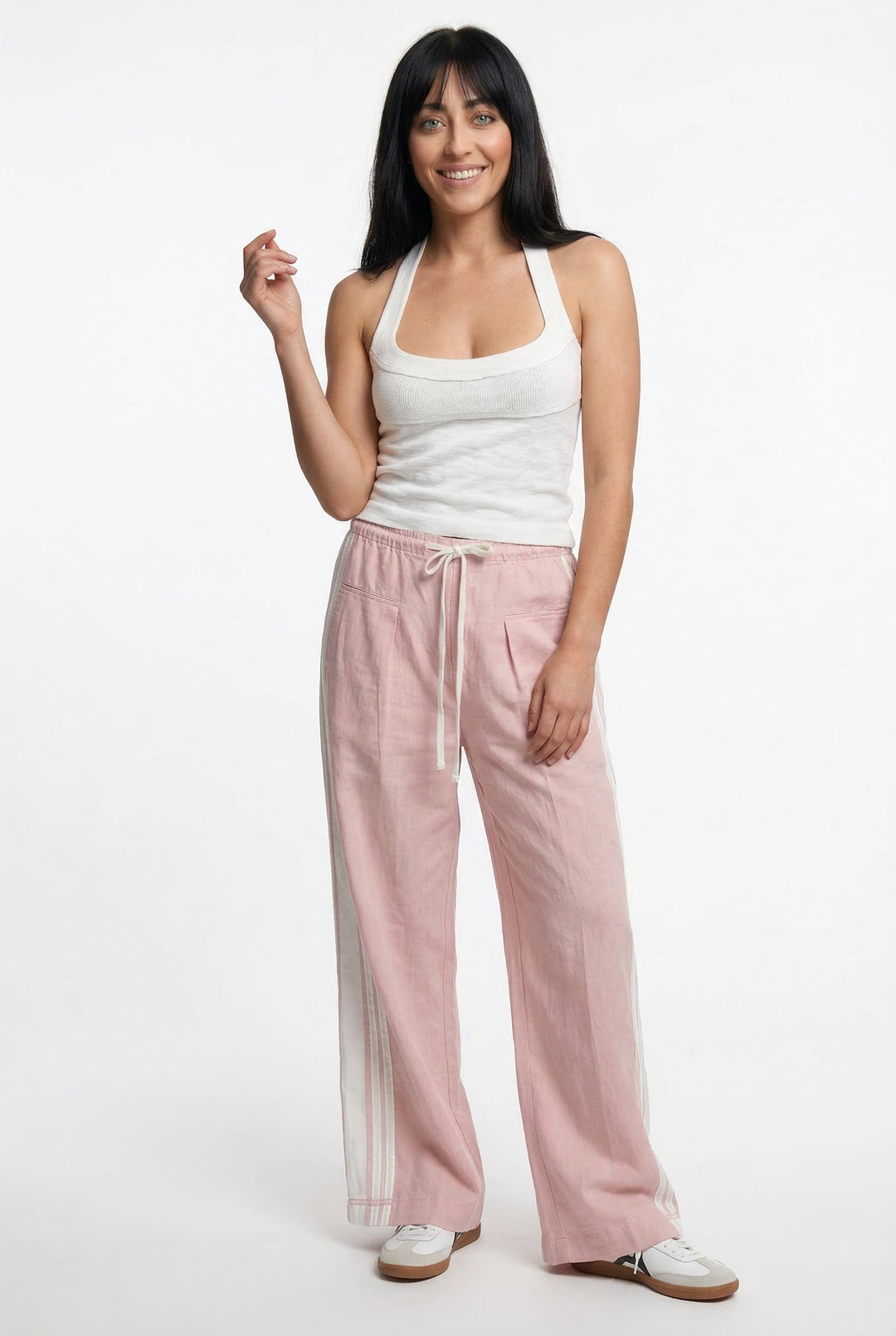 Josephte | Brushed Cotton Tapered Joggers