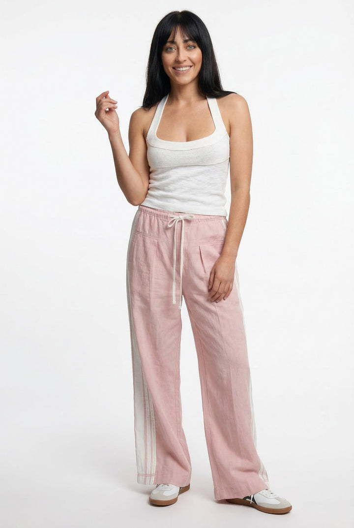 Josephte | Brushed Cotton Tapered Joggers