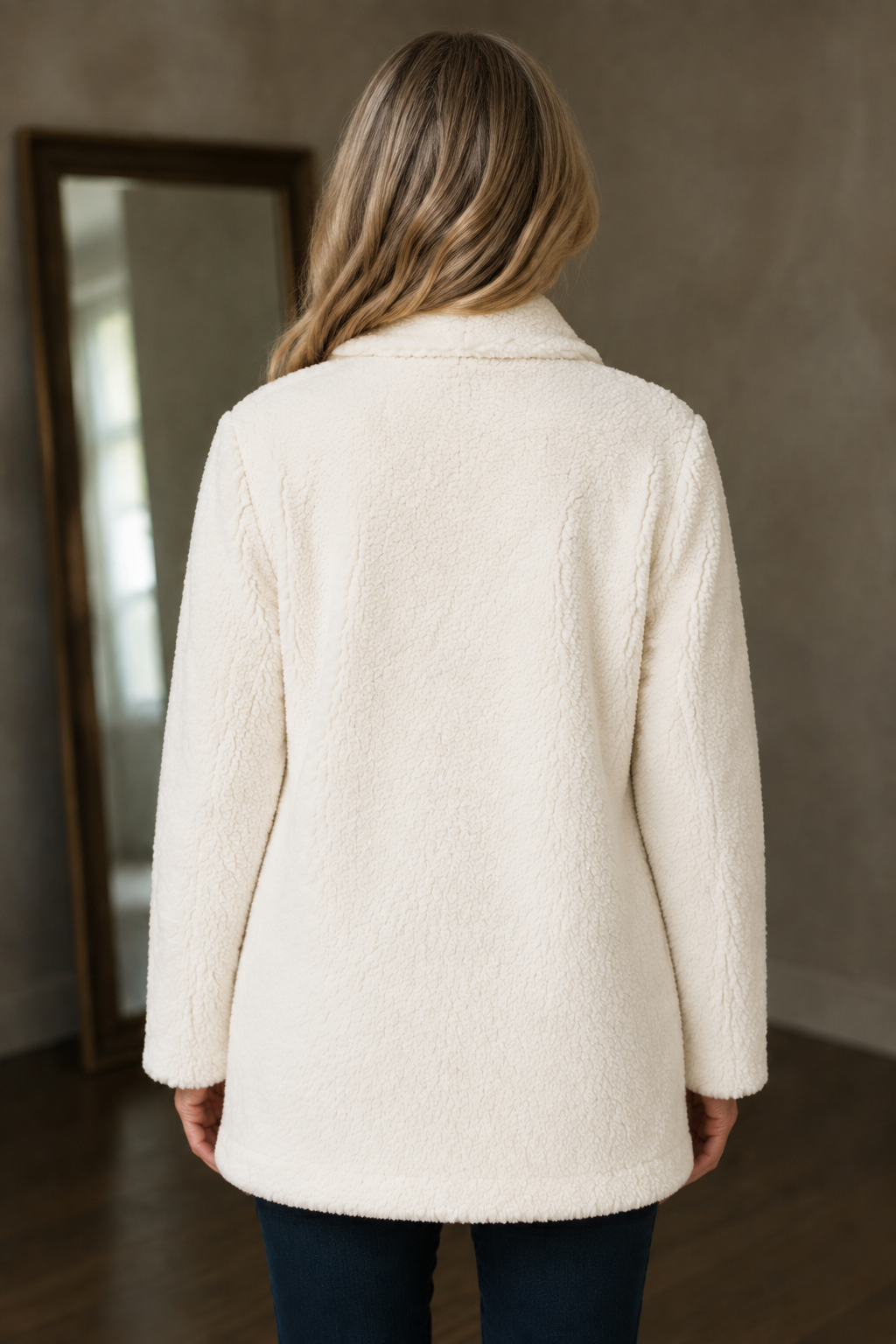 Gervaise | Leopard Print Teddy Coat - Leopard