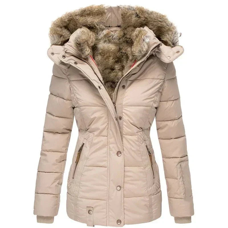 Raymonde | Faux Fur Lined Hooded Jacket