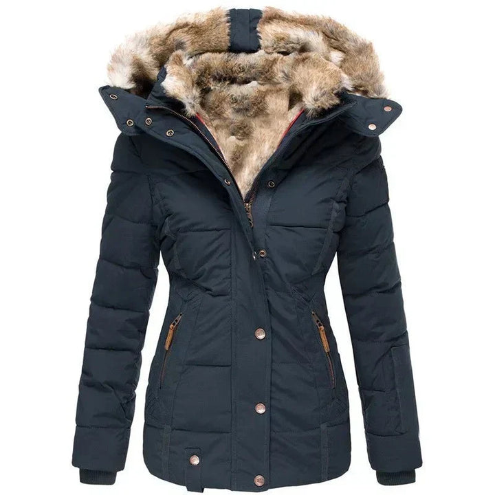 Raymonde | Faux Fur Lined Hooded Jacket