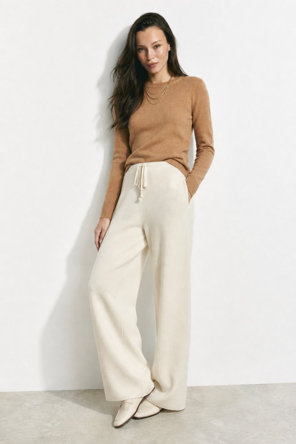 Guillemette | Cashmere Blend Knit Pants