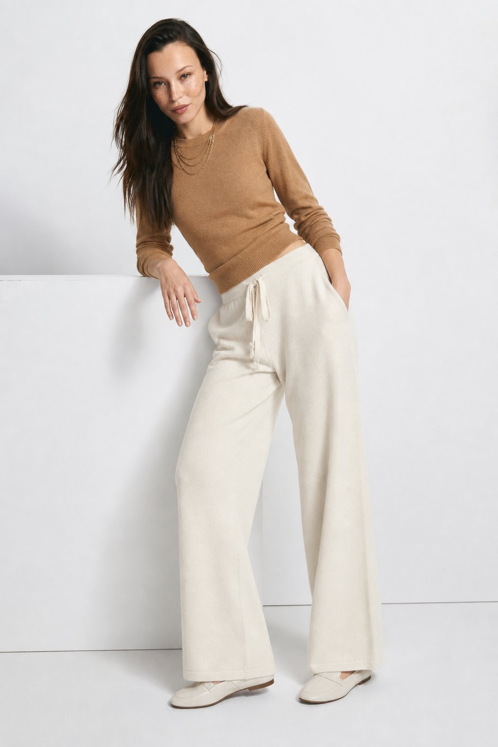 Guillemette | Cashmere Blend Knit Pants