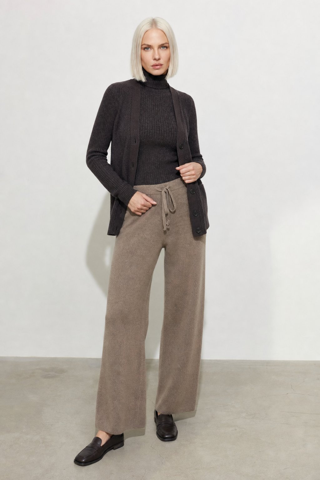 Guillemette | Cashmere Blend Knit Pants