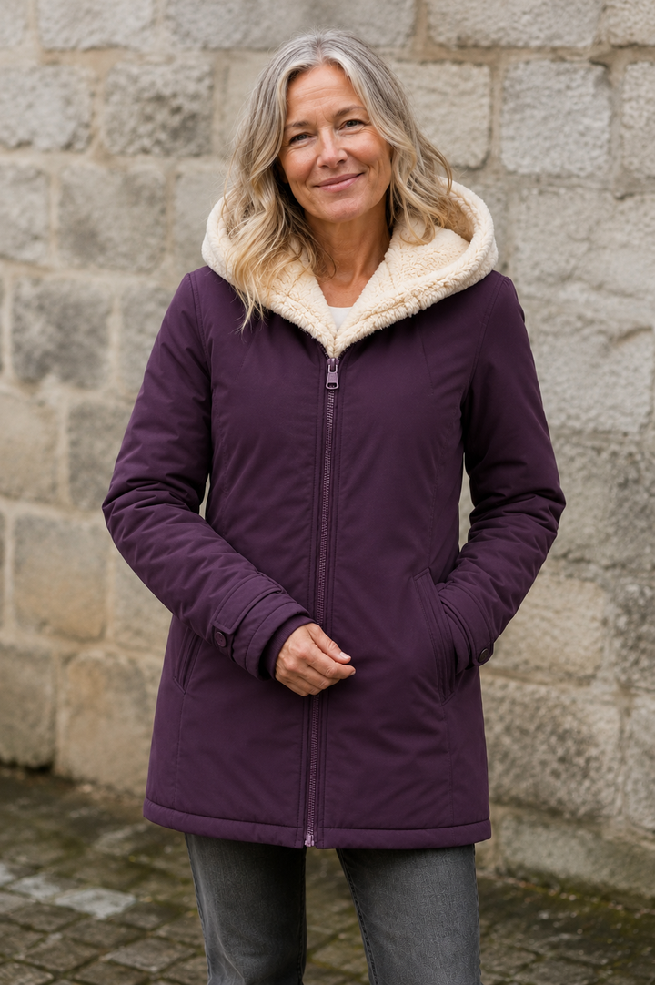 Hermine | Thin Insulated Zip Jacket - Army Green