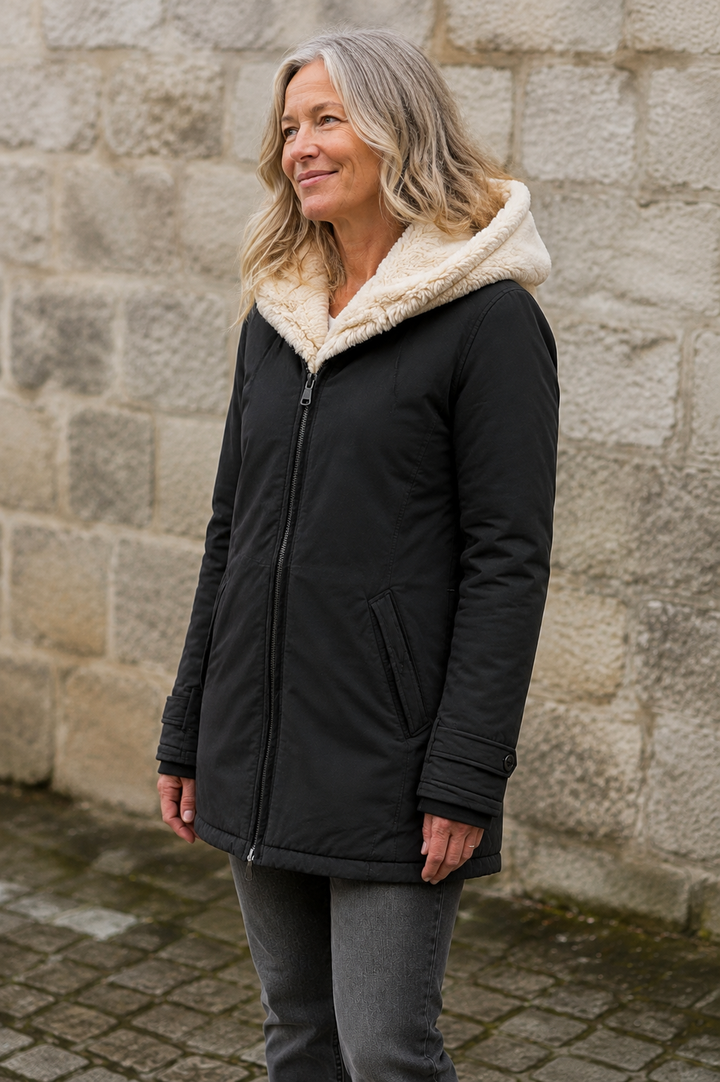 Hermine | Thin Insulated Zip Jacket - Green