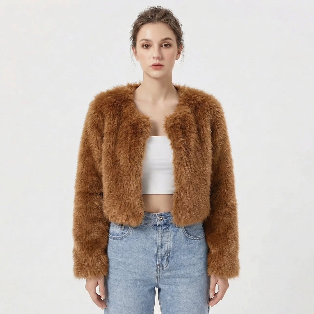 Idola | Dense Pile Faux Fur Jacket