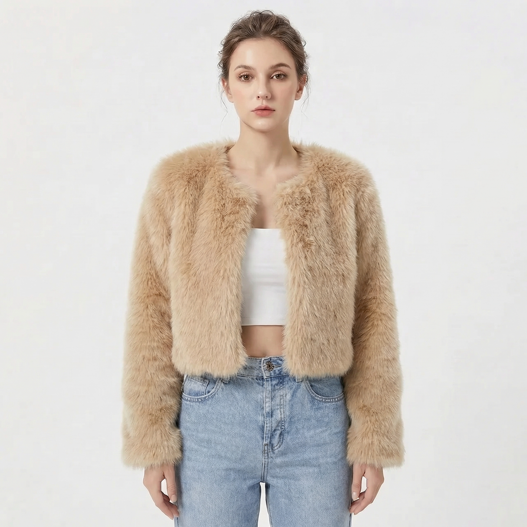 Idola | Dense Pile Faux Fur Jacket