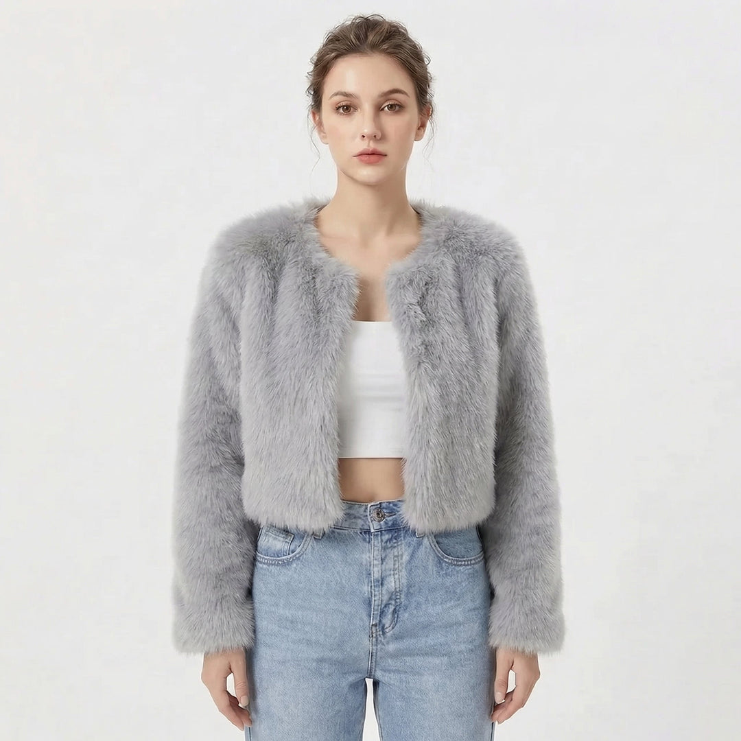 Idola | Dense Pile Faux Fur Jacket