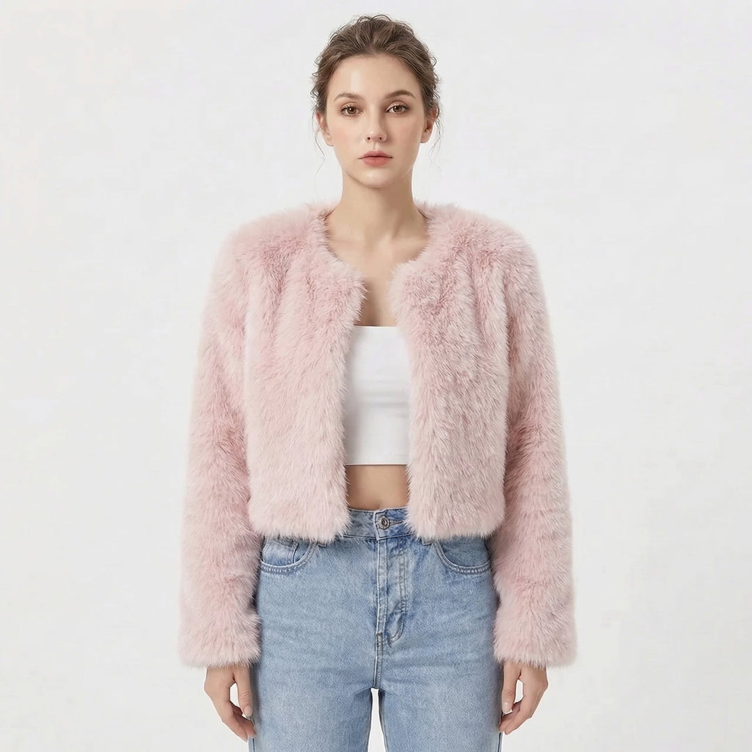 Idola | Dense Pile Faux Fur Jacket
