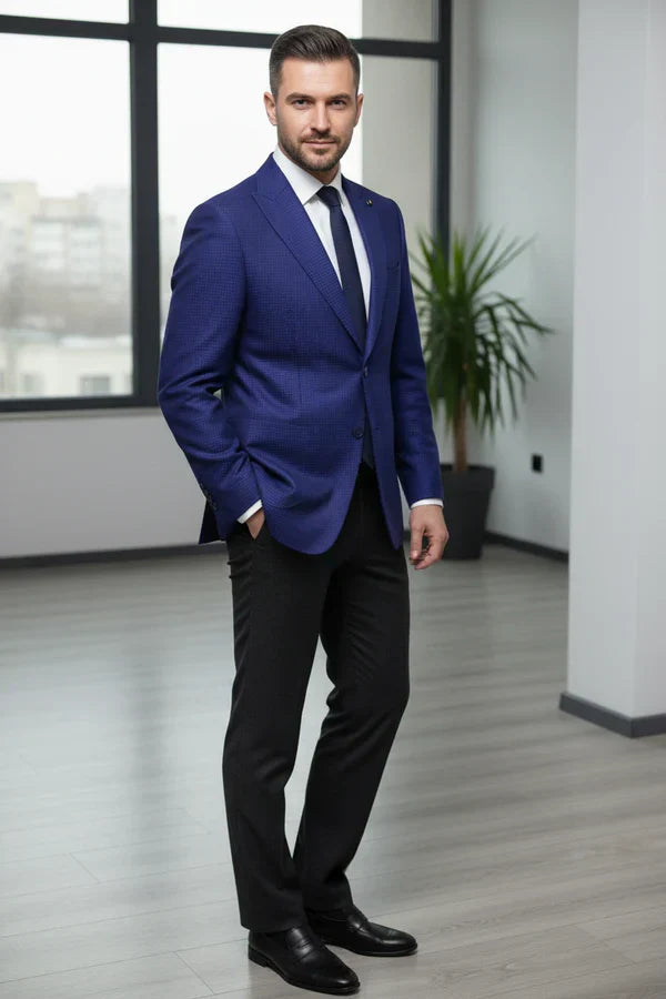 Harold | Single Breasted Wool Blazer