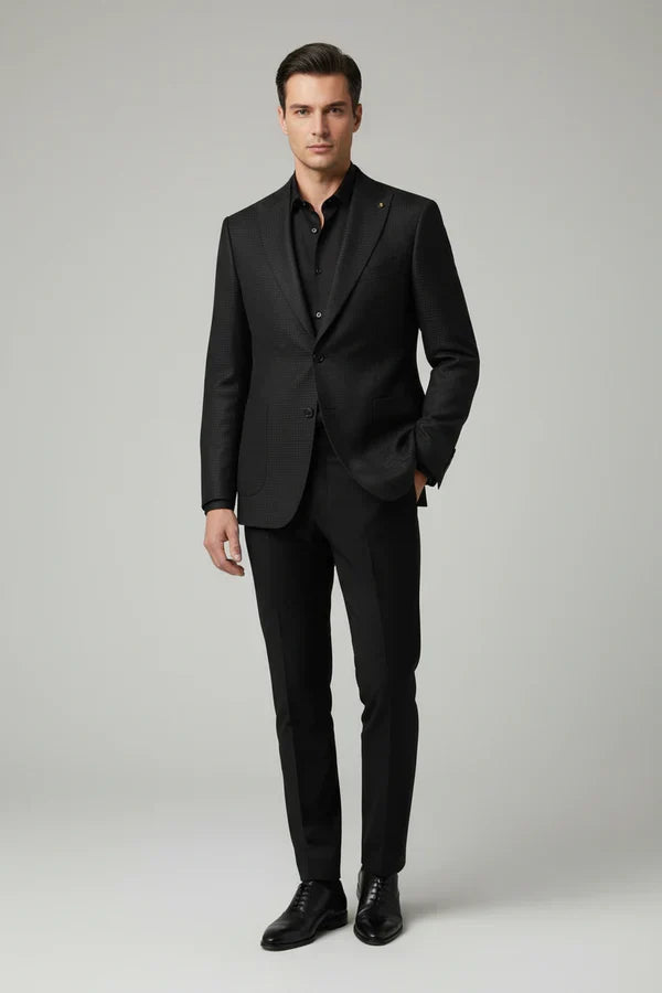 Laurent | Slim Notch Lapel Blazer