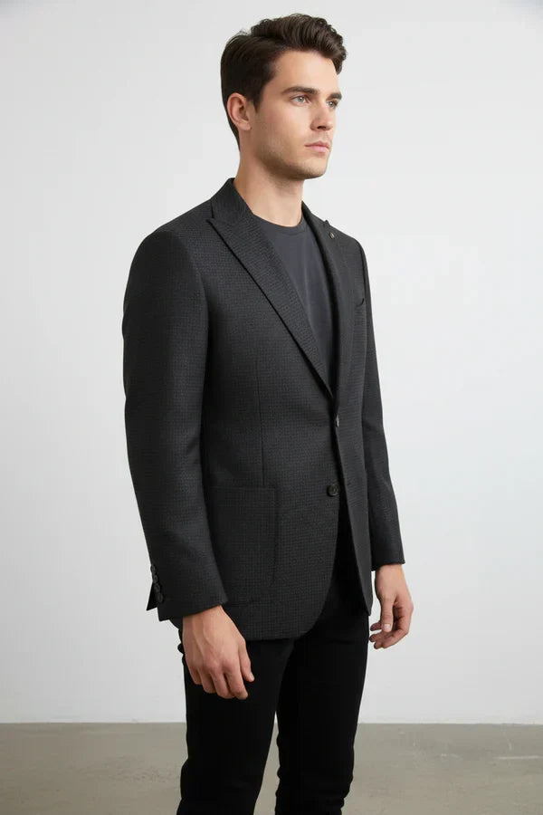 Laurent | Slim Notch Lapel Blazer