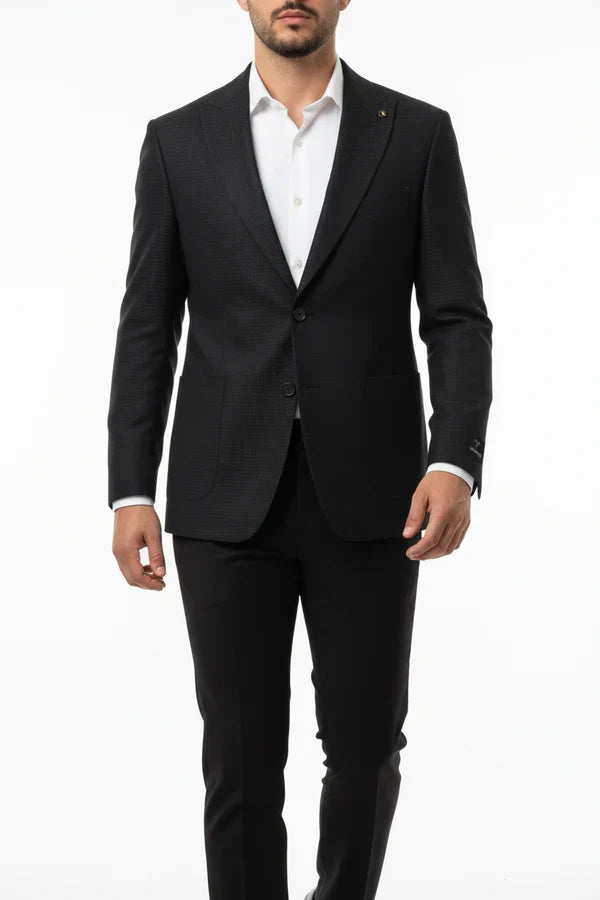 Laurent | Slim Notch Lapel Blazer