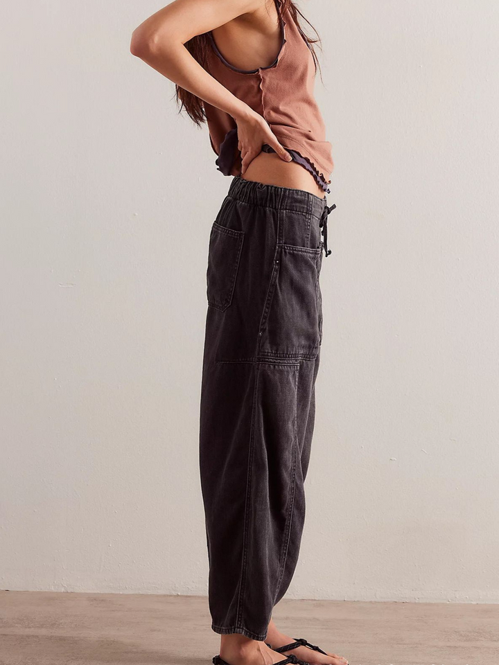 Maryse | Pull-On 100% Cotton Denim Jeans
