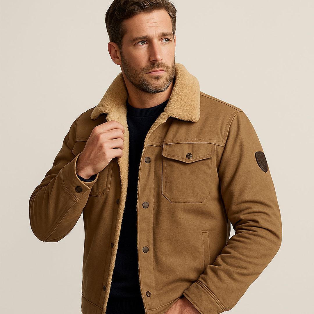 Zenon | Fleece Collar Winter Coat
