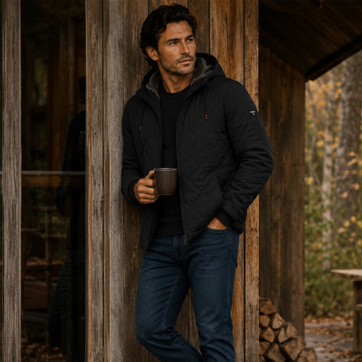 Philibert | Fleece Lined Quilted Puffer