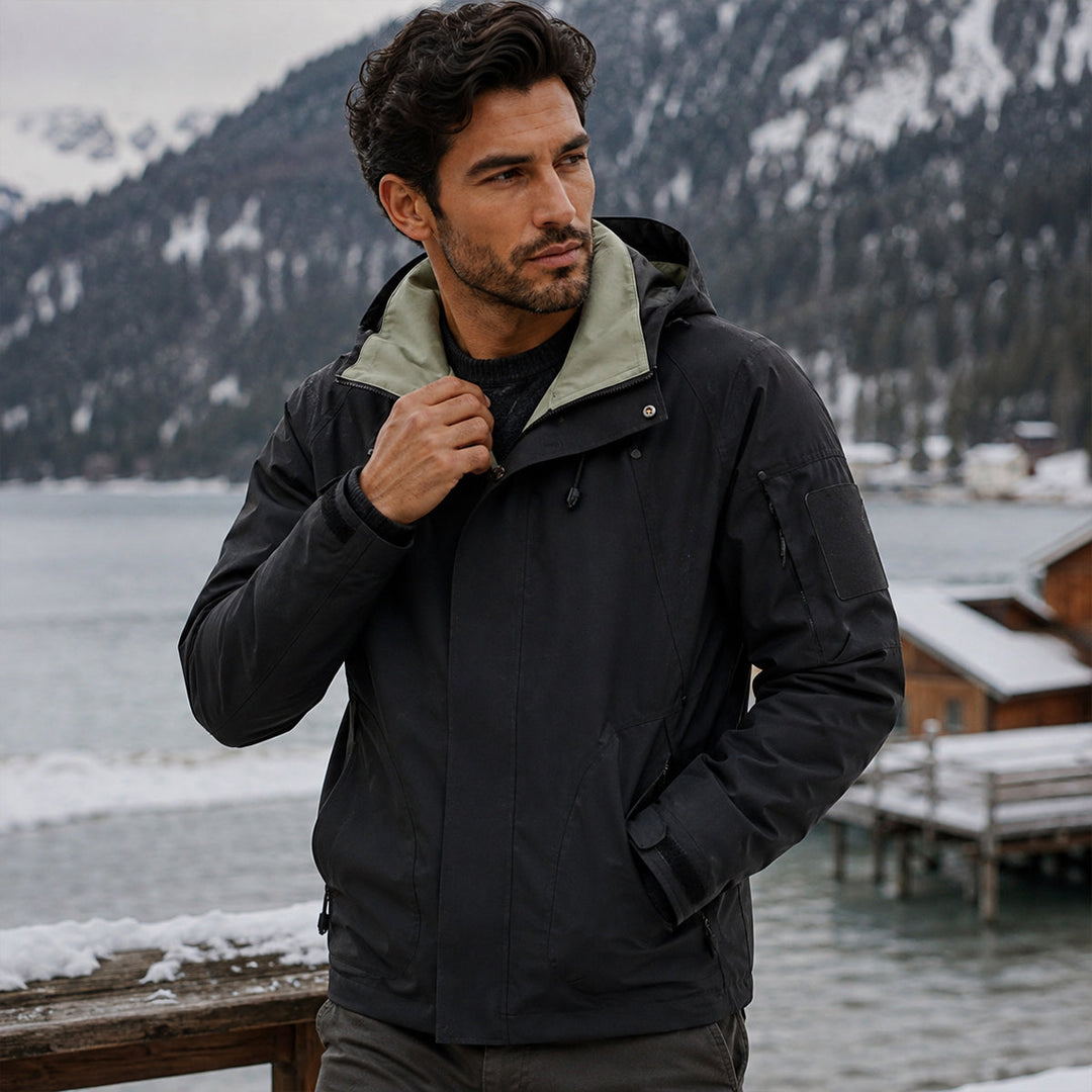 Raoul | Waterproof Softshell Rain Jacket