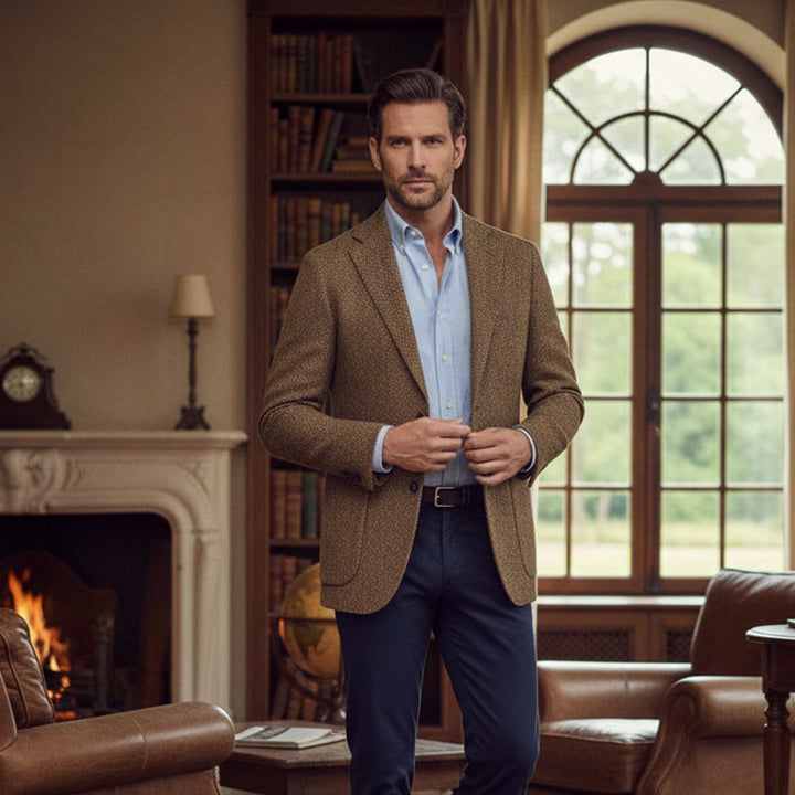 Theodore | Pure Wool Tweed Blazer