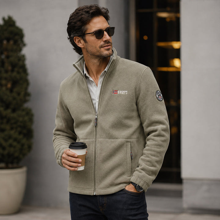 Celestin | Stand Collar Fleece Jacket