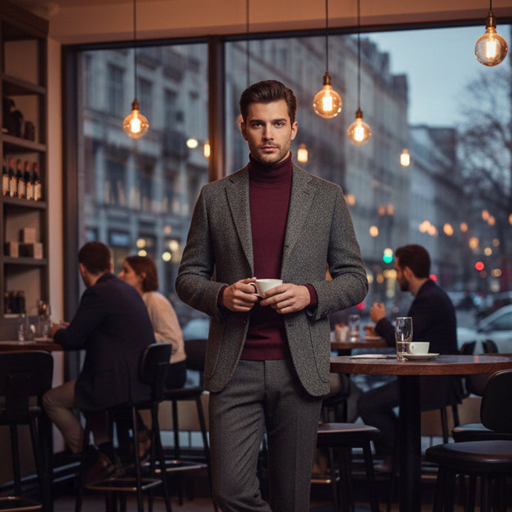 Theodore | Pure Wool Tweed Blazer