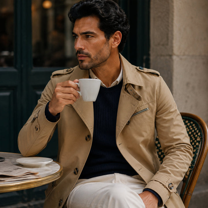 Marcellin | Double Breasted Trench Coat