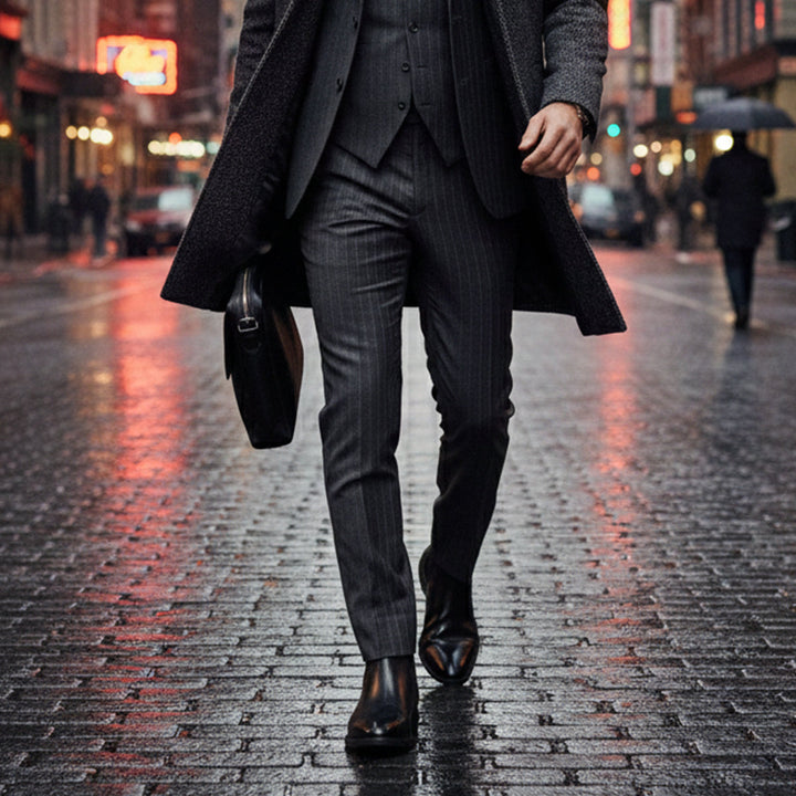 Eugene | Leather Chelsea Ankle Boot
