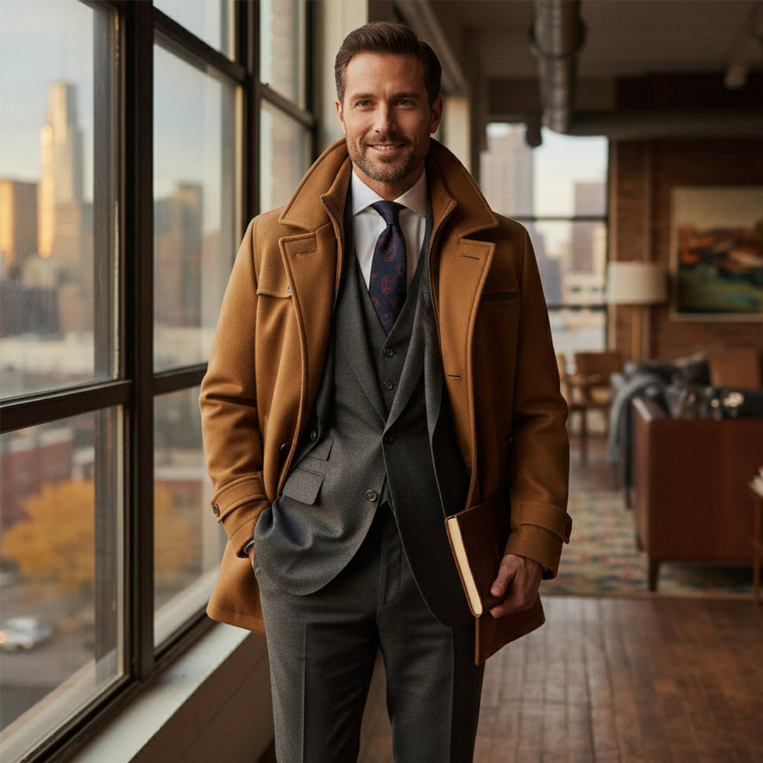 Josaphat | Funnel Neck Waterproof Coat